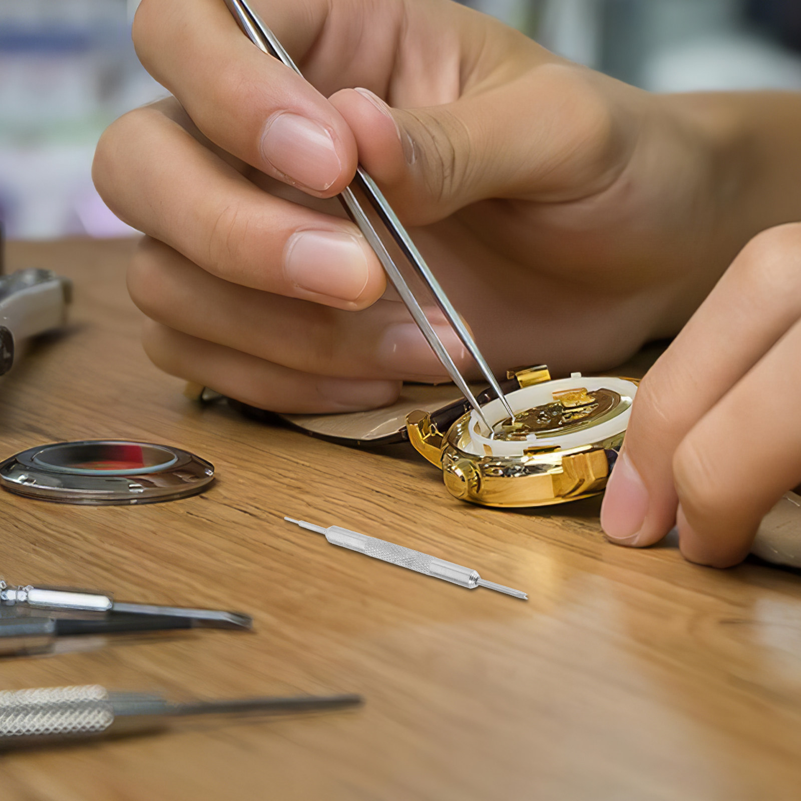 Tool Kit Strap Change - Heavy-Duty Dual-Head Spring Bar Tool Watch