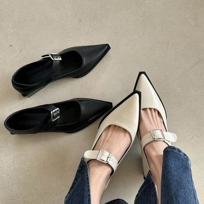 Leather Classic Strap - *Fashion Mary Jane Shoes Women's Spring