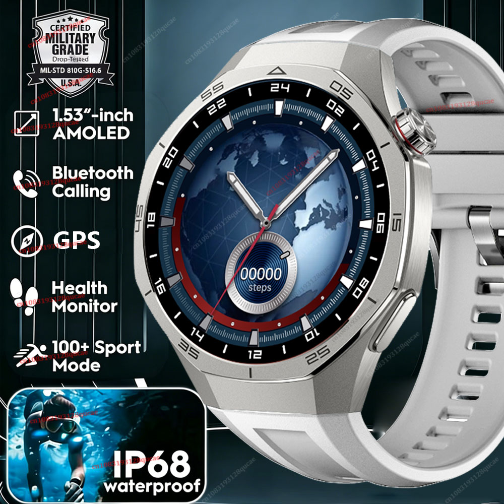 Smartwatch X12 - 2026 Watch 5 Pro GPS Track