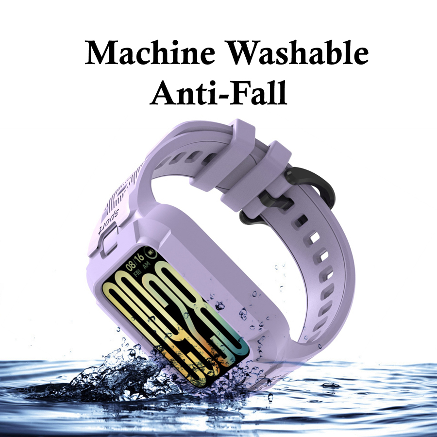 2-in-1 Strap+Case for Xiaomi M - Xiaomi Smartwatch Accessories 评论和价格