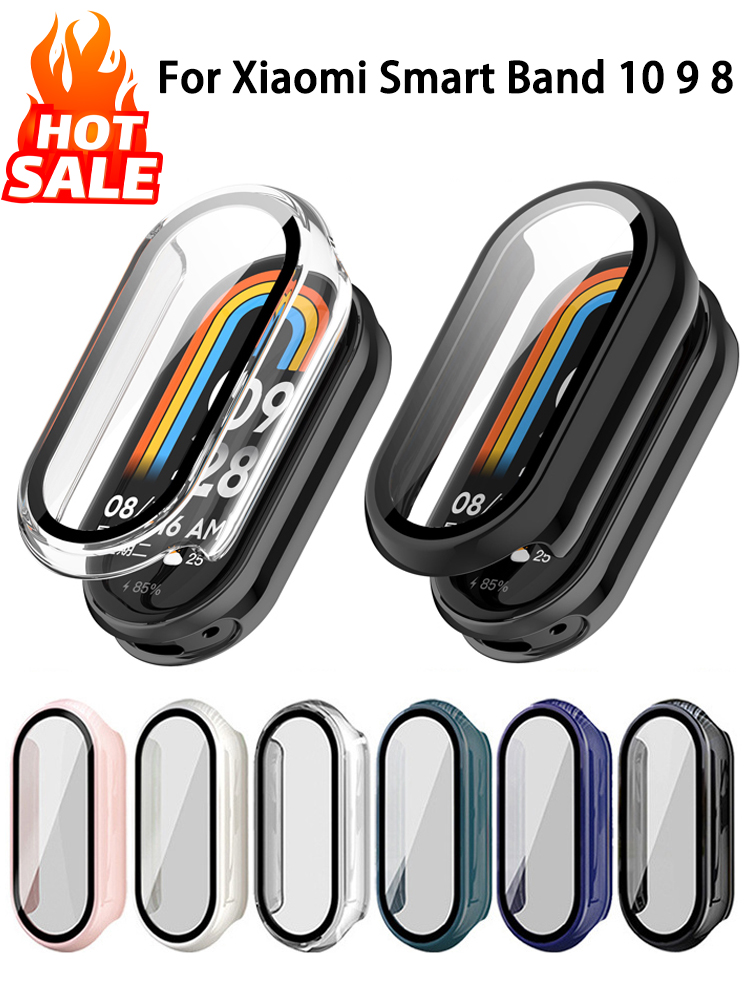 Tempered Glass+PC Case For Xia - Smartwatch Watch Accessories For Women 评论和价格