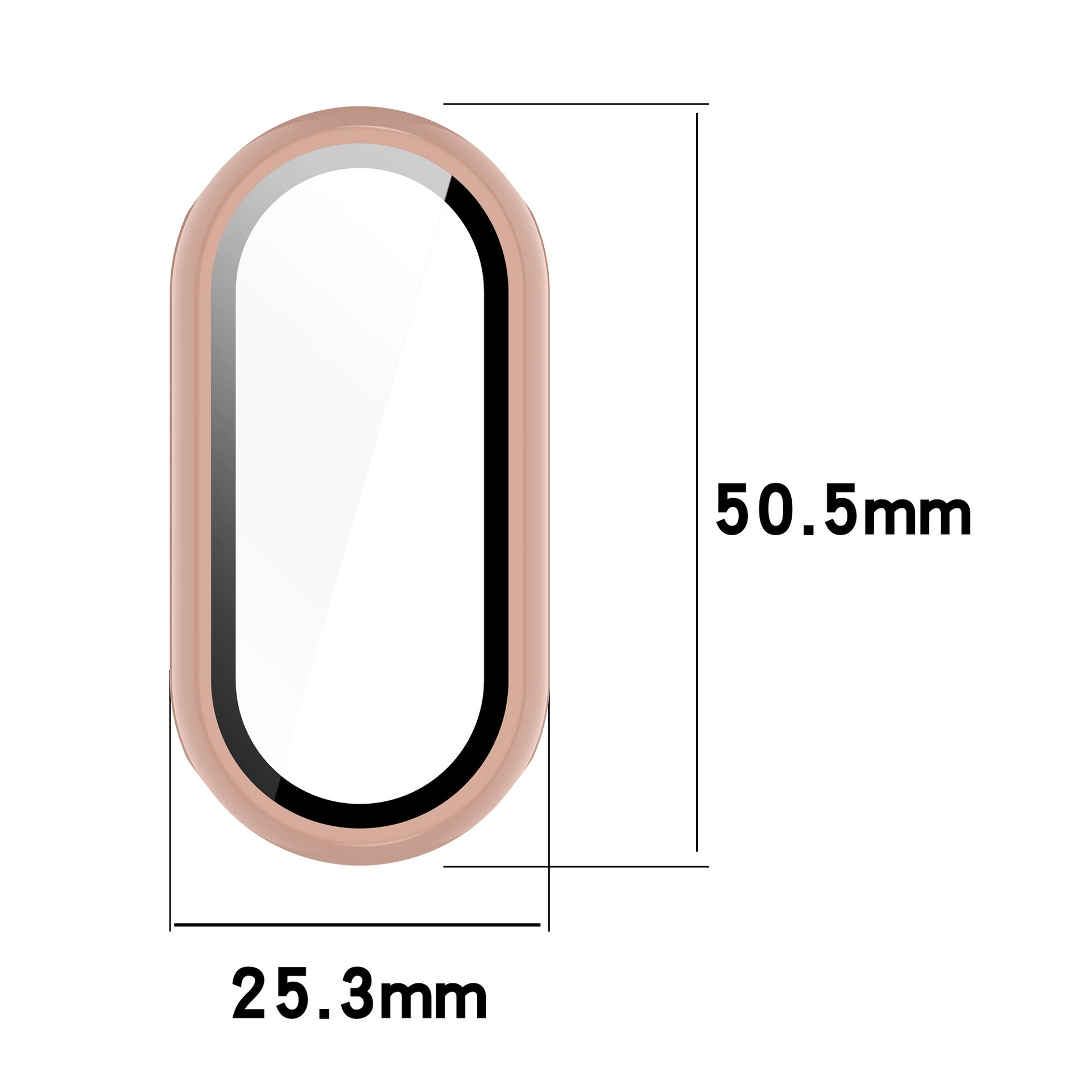 Tempered Glass+PC Case For Xia - Smartwatch Watch Accessories For Women 评论和价格
