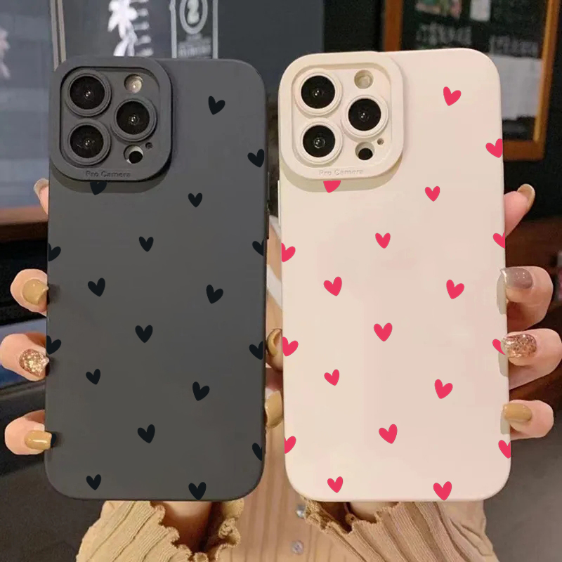 Black Love Heart Protector Pho - Samsung Galaxy S24 评论和价格
