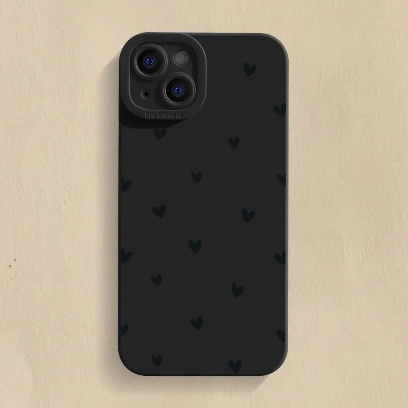 Black Love Heart Protector Pho - Samsung Galaxy S24 评论和价格