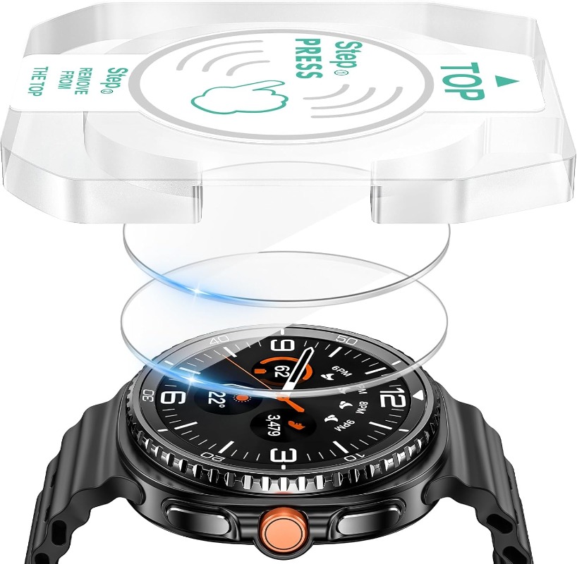 2PCS Tempered Glass For Samsun - Samsung Smartwatch Ultra Accessories 评论和价格