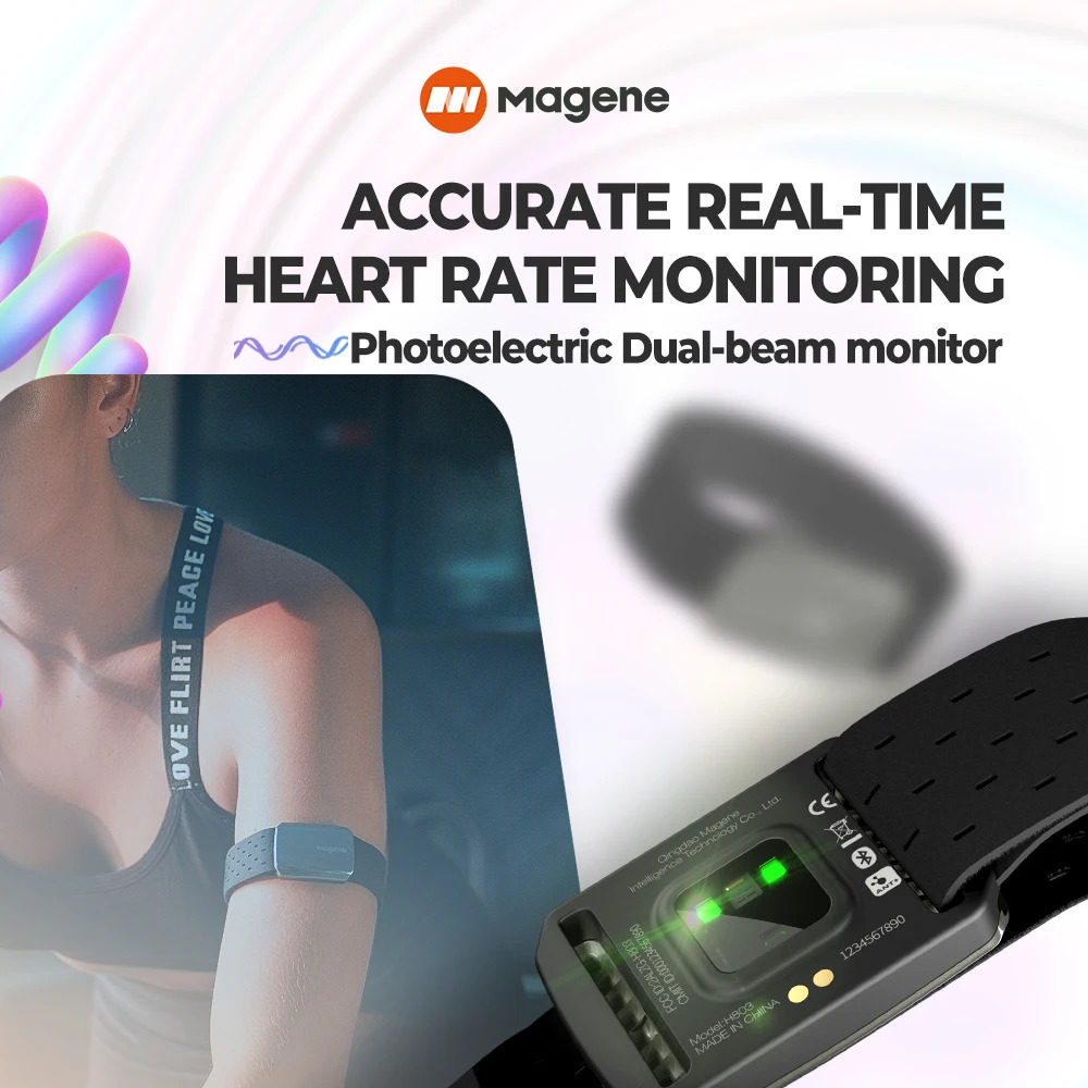 Magene H803 Heart Rate Armband - Rugged Sport Strap 评论和价格