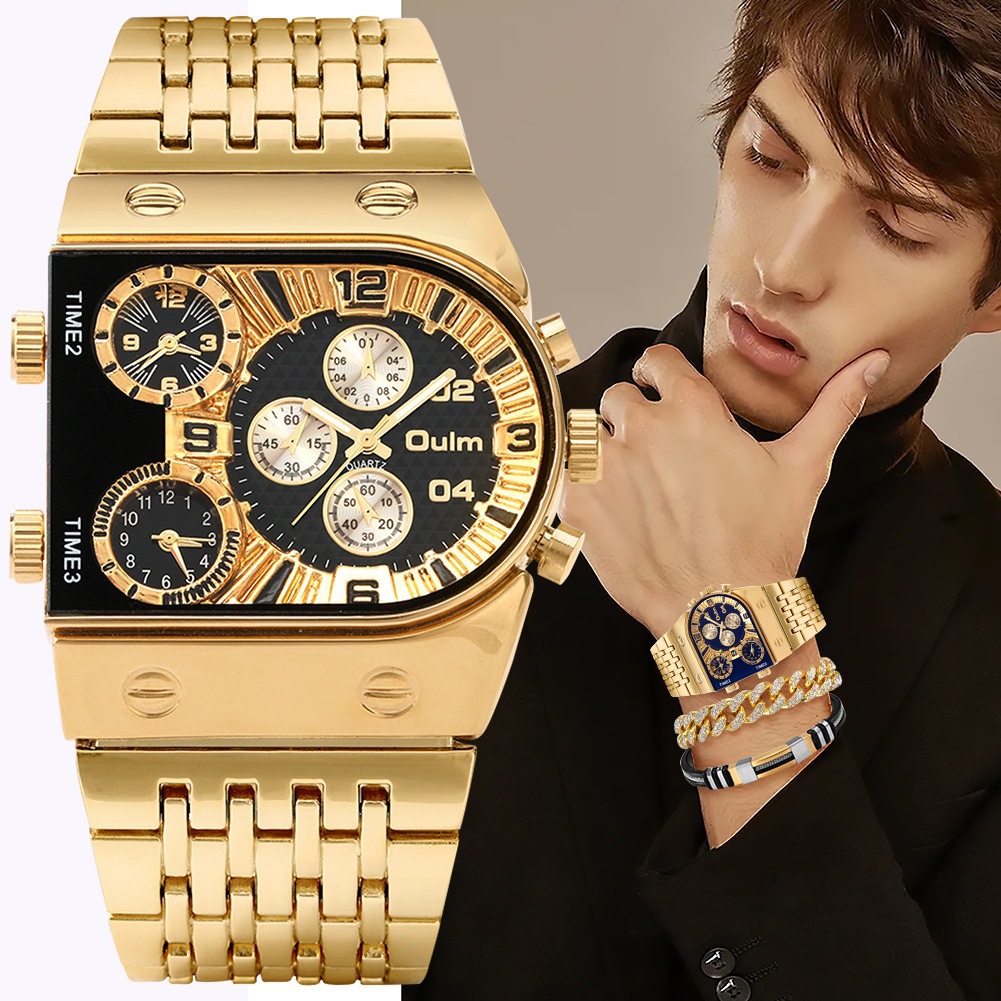 Men's luxury rectangular gold  - Smartwatch Faces 评论和价格