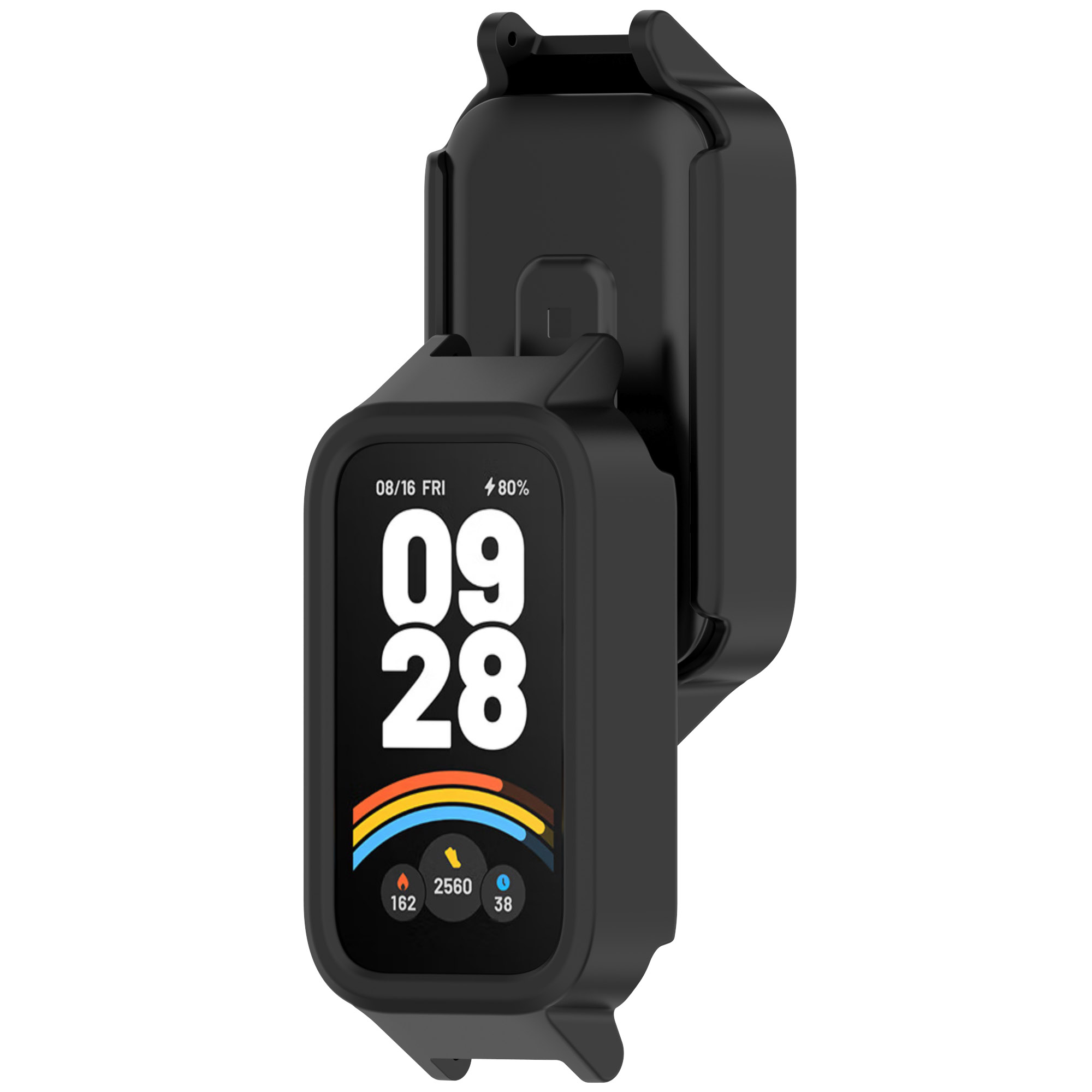 Hollow PC Case for Xiaomi mi b - Xiaomi Smartwatch Accessories 评论和价格