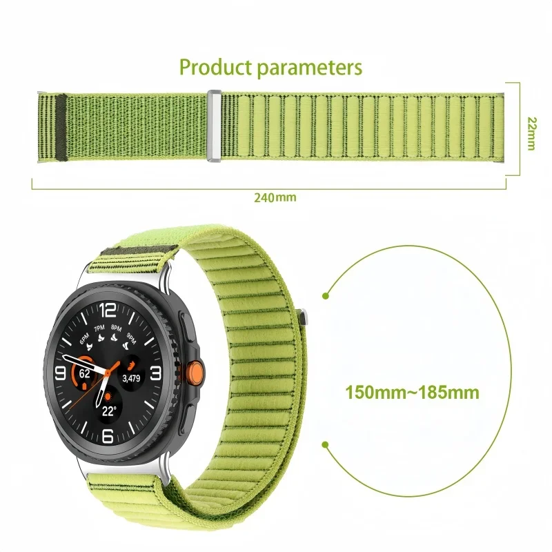 Breathable Nylon Strap for Sam - Samsung Smartwatch Ultra Accessories 评论和价格