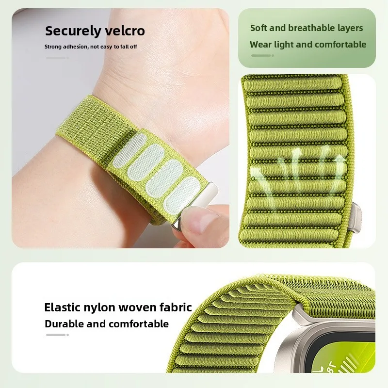 Breathable Nylon Strap for Sam - Samsung Smartwatch Ultra Accessories 评论和价格