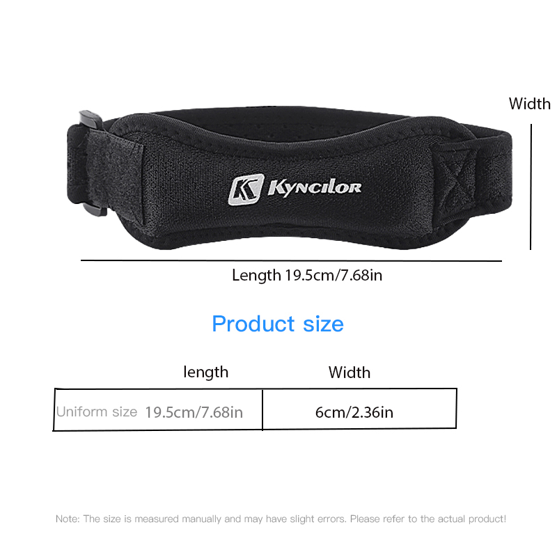 2Pcs Adjustable Knee Patella S - Rugged Sport Strap 评论和价格
