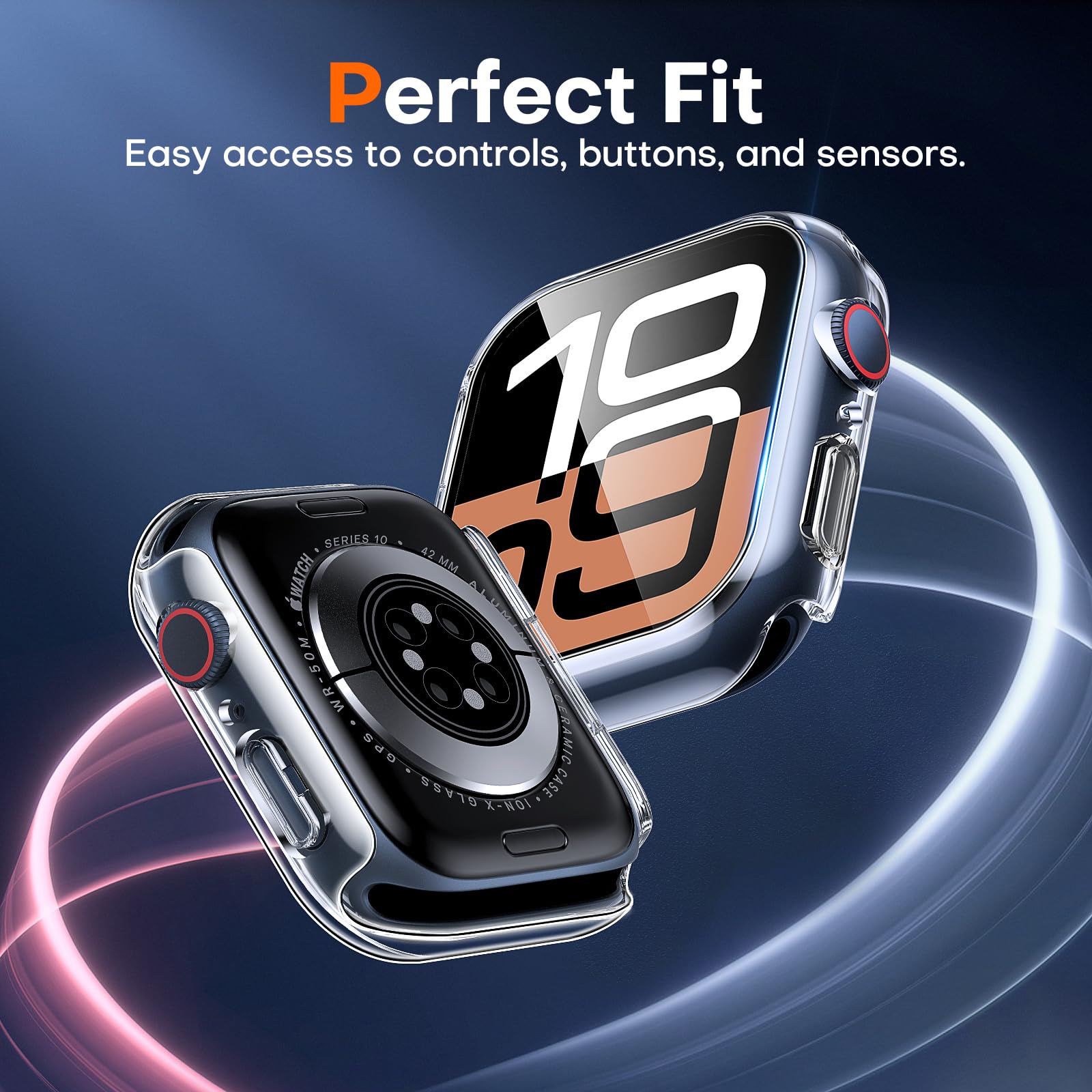 2pcs Tempered Glass Case For A - Smartwatch Case 评论和价格