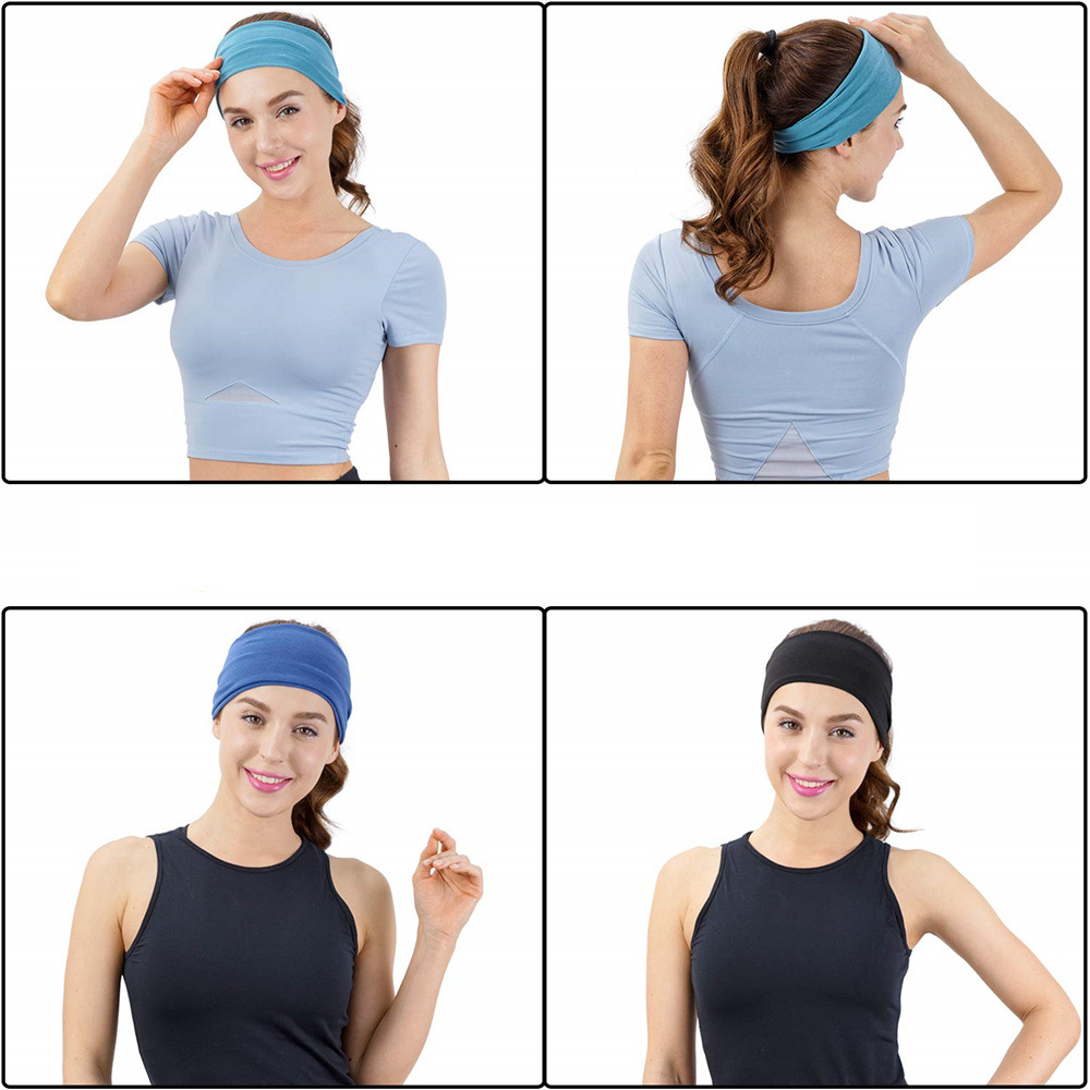 Solid Color Sports Yoga Headba - Milanaise Mesh Band 评论和价格