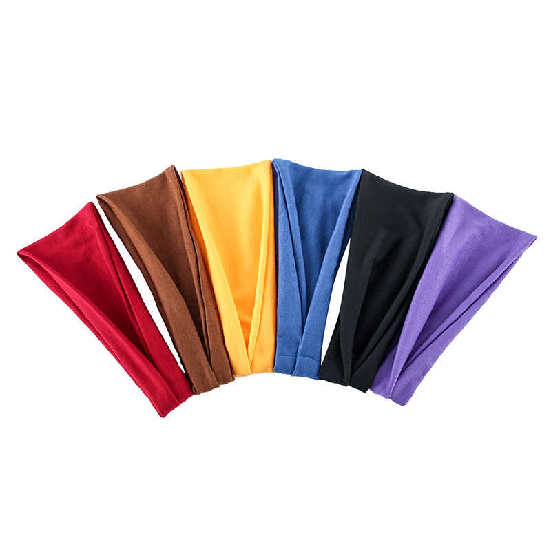 Solid Color Sports Yoga Headba - Milanaise Mesh Band 评论和价格