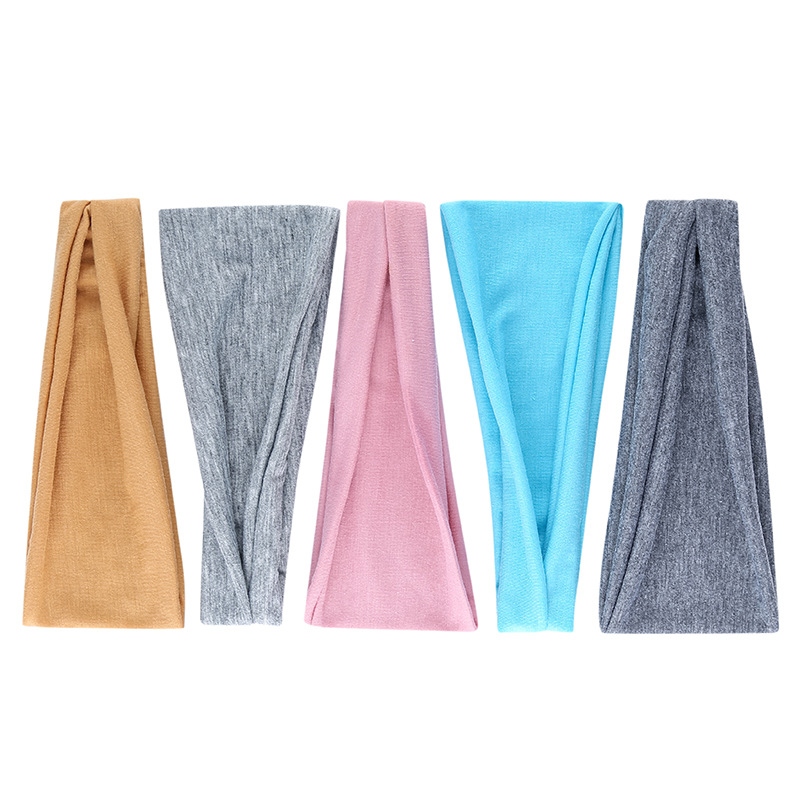 Solid Color Sports Yoga Headba - Milanaise Mesh Band 评论和价格
