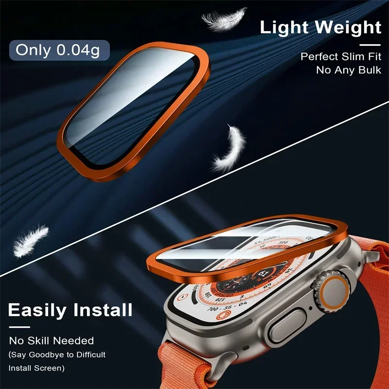 2PCS Tempered Glass for Apple  - Smartwatch Straps & Accessories 评论和价格