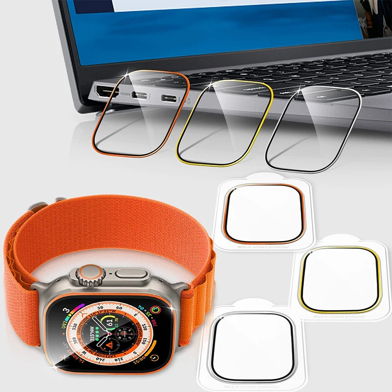 Tempered Glass for Apple Watch - Smartwatch Case 评论和价格