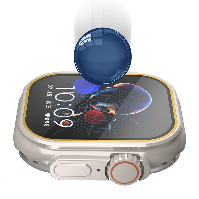 Tempered Glass for Apple Watch - Smartwatch Case 评论和价格
