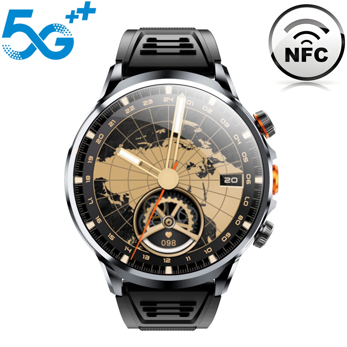 H18 Smart Watch 4G/5G Call GPS - Smartwatch Instagram 评论和价格