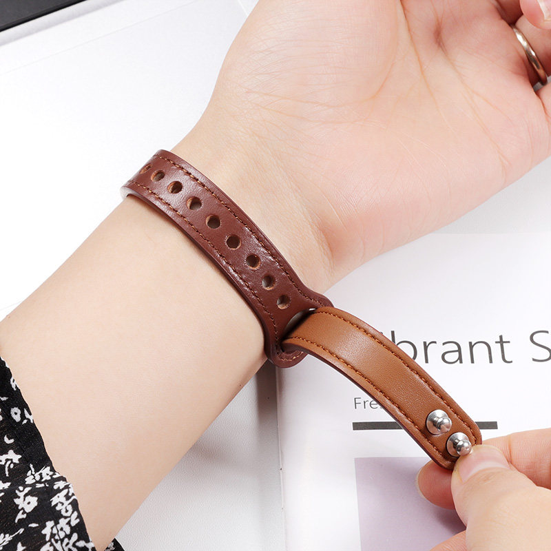 14mm Genuine Leather Strap For - Smartwatch Instagram 评论和价格
