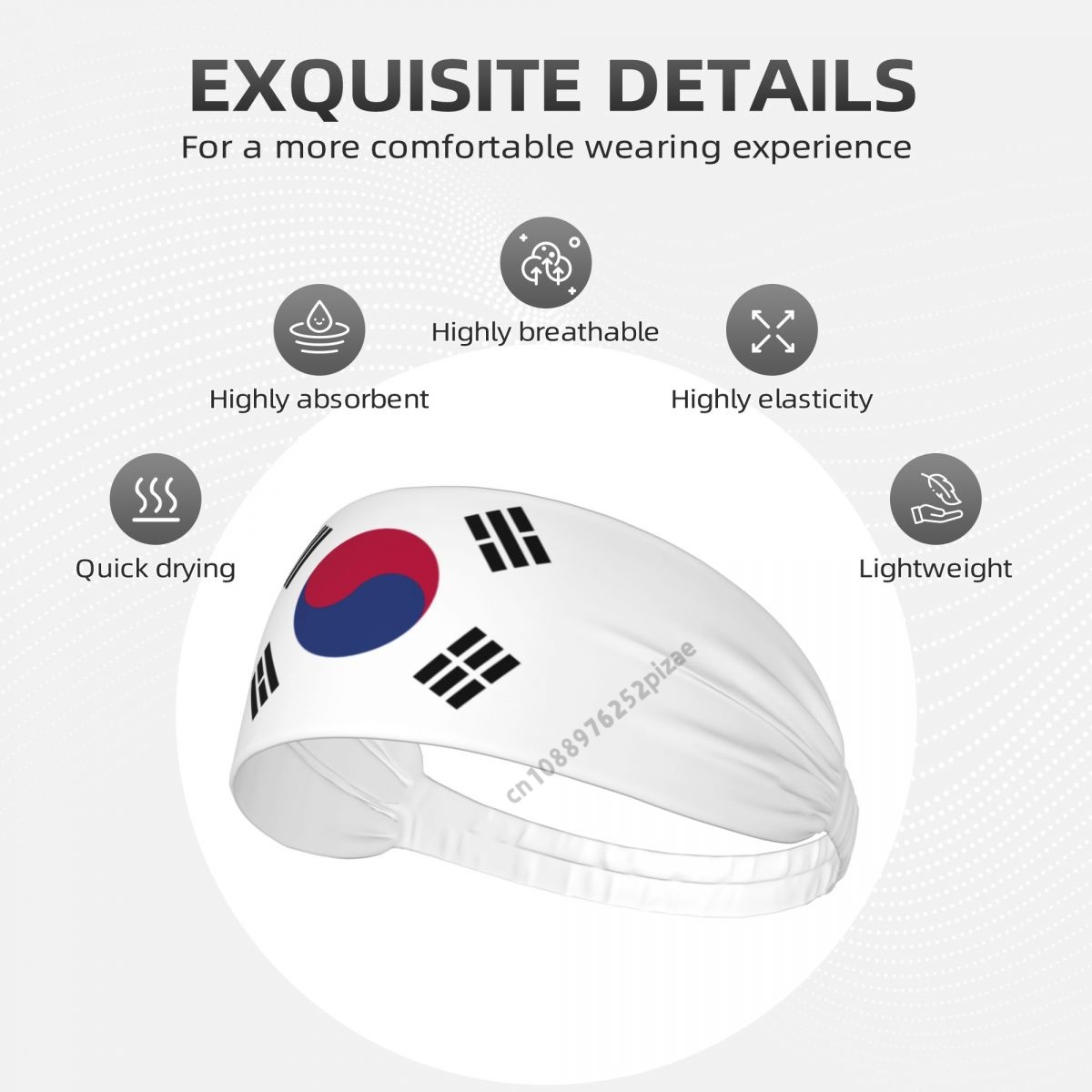 South Korea Flag Men Women Ban - Milanaise Mesh Band 评论和价格