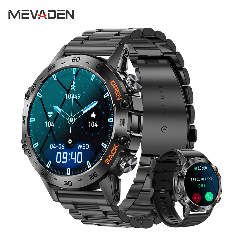 MEVADEN Steel 1.39 inch Men Lu - Smartwatch Faces 评论和价格