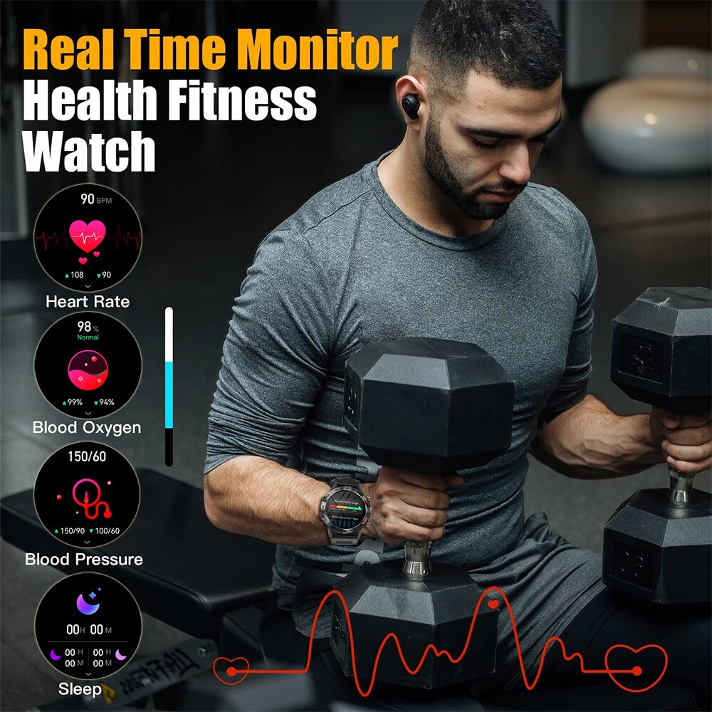 MEVADEN Steel 1.39 inch Men Lu - Smartwatch Faces 评论和价格