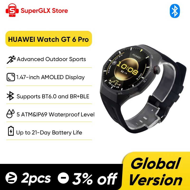 HUAWEI Watch GT 6 Pro Smartwat - Smartwatch Instagram 评论和价格