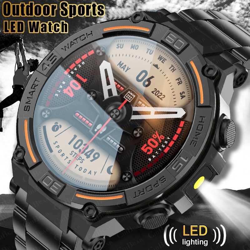 Outdoor Military Rugged Smartw - Smartwatch Faces 评论和价格