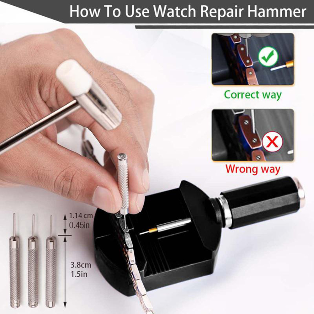 Watch Link Removal Kit Band Li - Tool Kit Strap Change 评论和价格