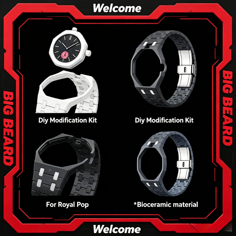 Ceramic Biomaterials Mod Kit F - Smartwatch Case 评论和价格