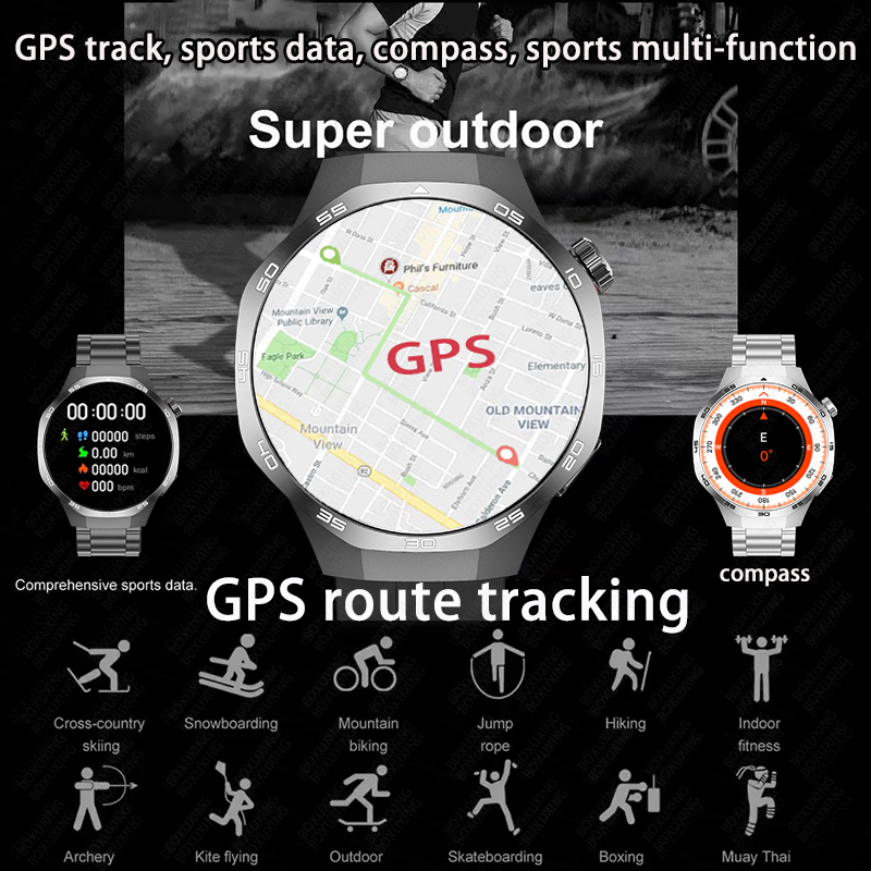 2026 New BOXUXING Watch 5 MAX  - Smartwatch Faces 评论和价格