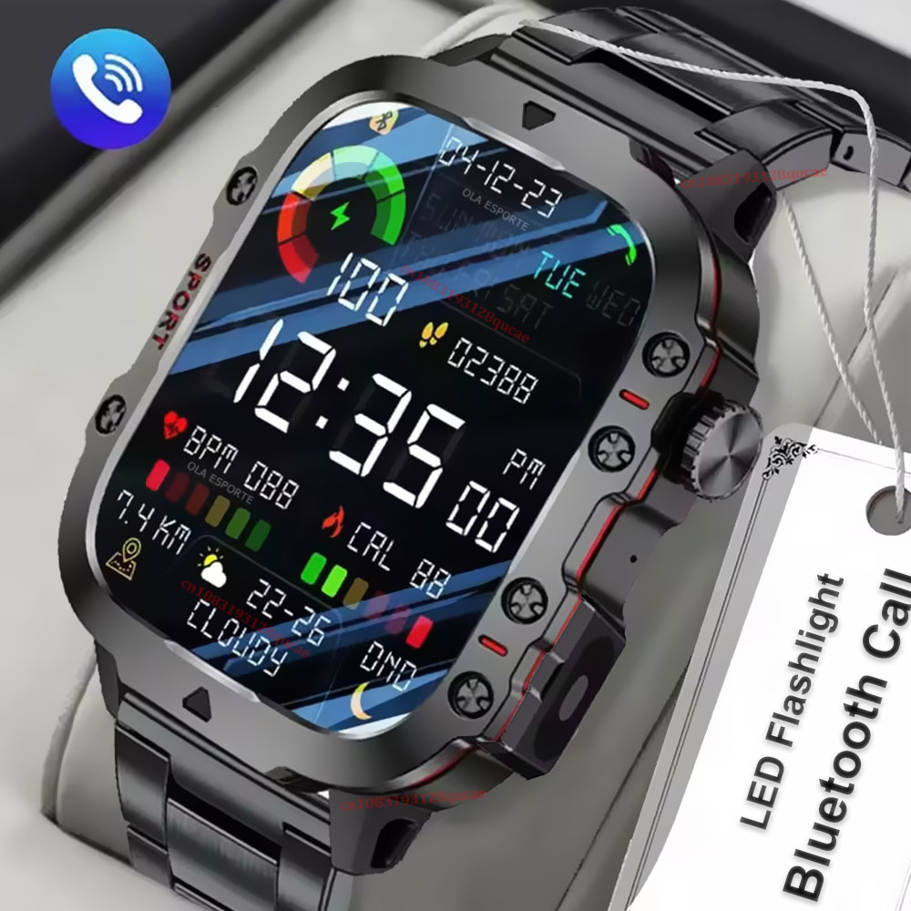 2026 New Military Smart Watch  - Smartwatch X12 评论和价格