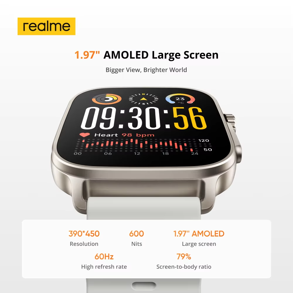 Global Version realme watch 5  - Smartwatch Faces 评论和价格