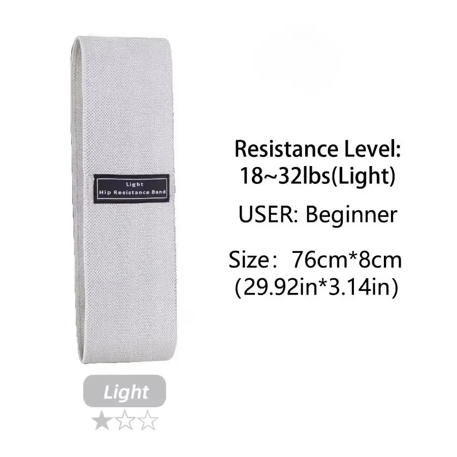 Fabric Resistance Hip Booty Ba - Milanaise Mesh Band 评论和价格