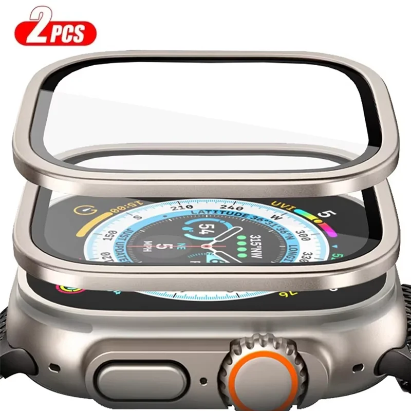 Aluminium Alloy Case+Tempered  - Smartwatch Straps & Accessories 评论和价格
