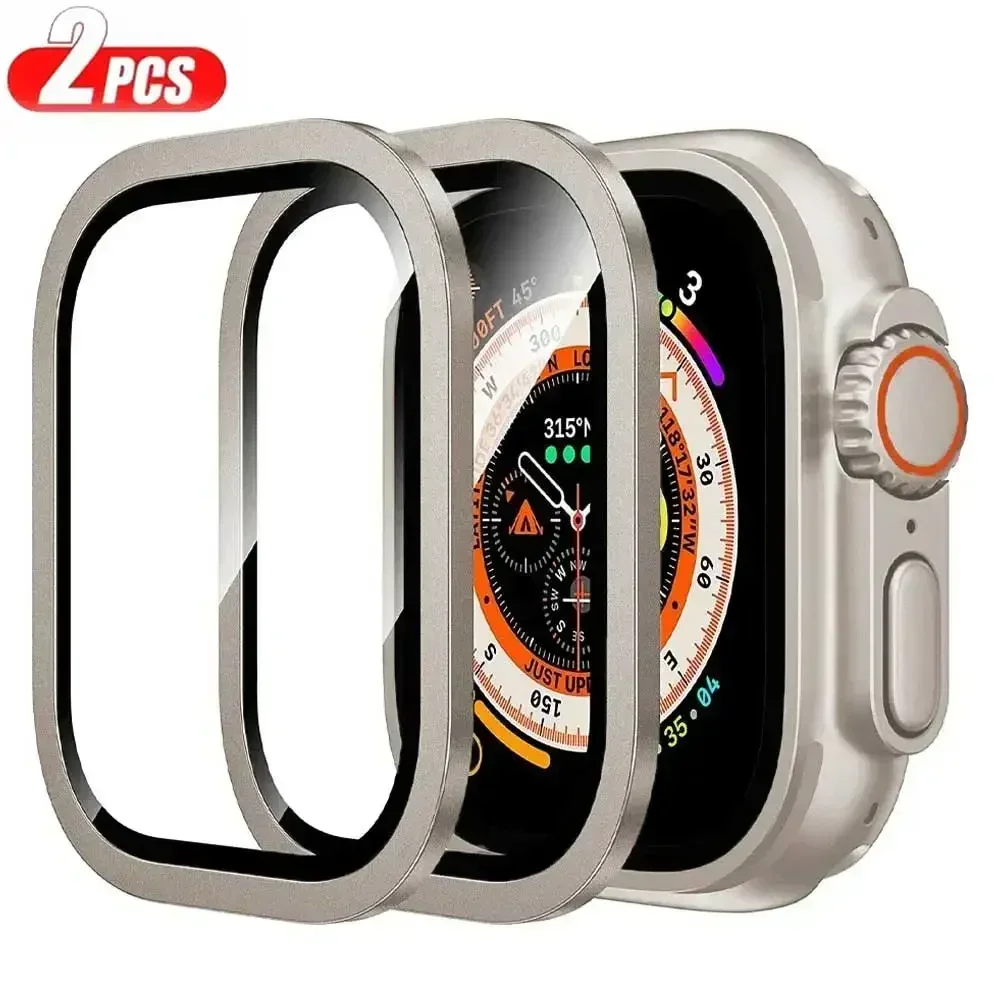 Aluminium Alloy Case+Tempered  - Smartwatch Straps & Accessories 评论和价格