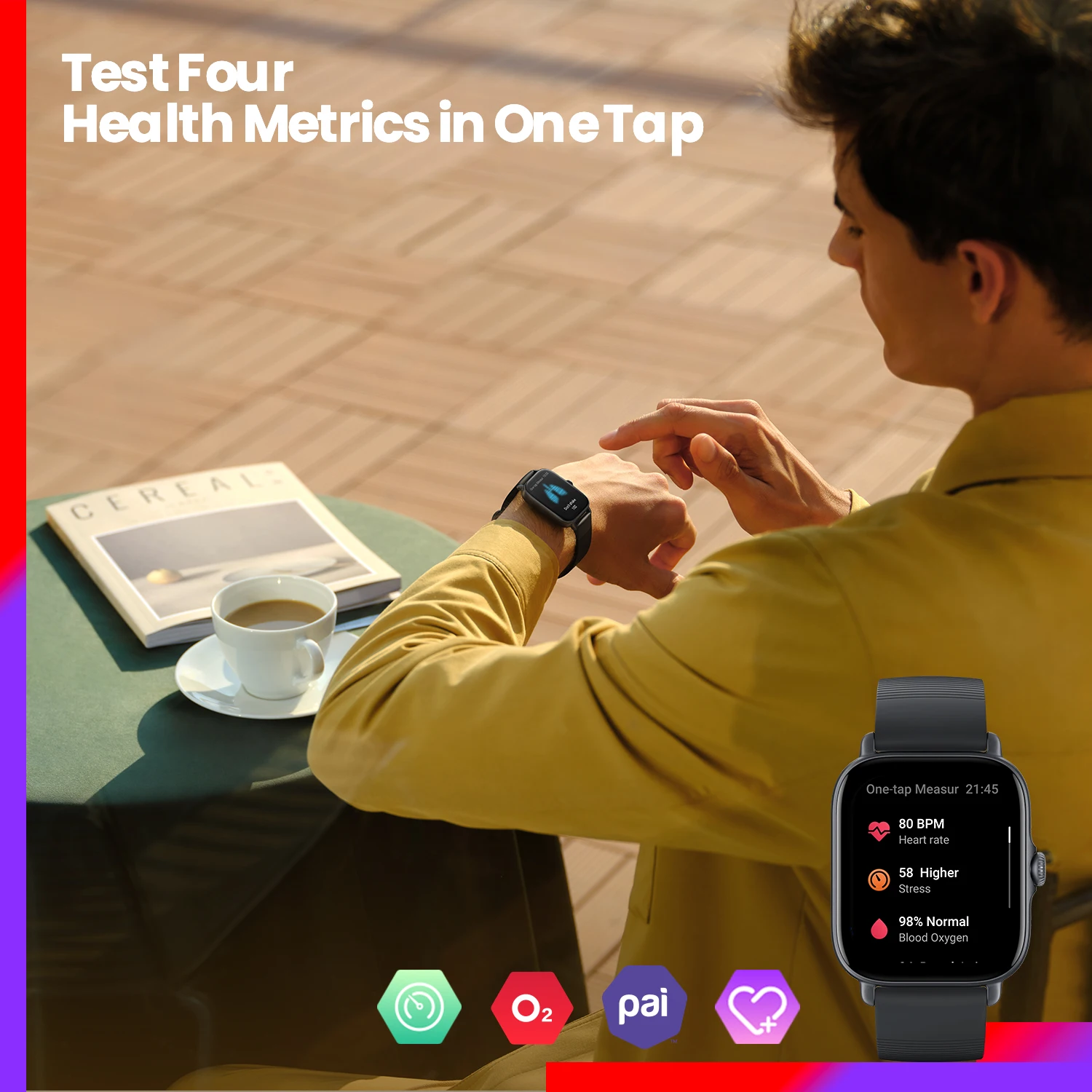 Amazfit GTS 3 Smartwatch  5ATM - Smartwatch Instagram 评论和价格