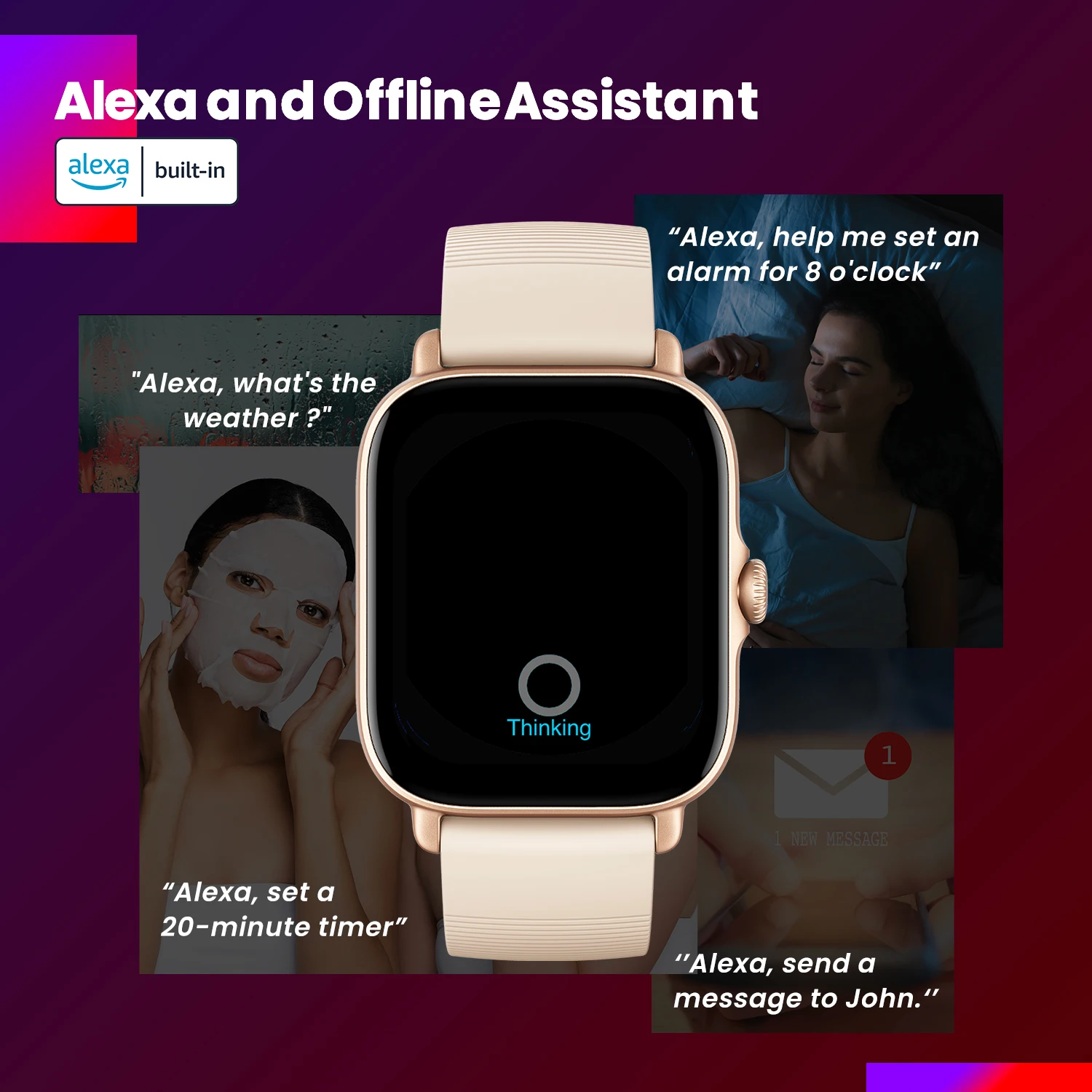 Amazfit GTS 3 Smartwatch  5ATM - Smartwatch Instagram 评论和价格