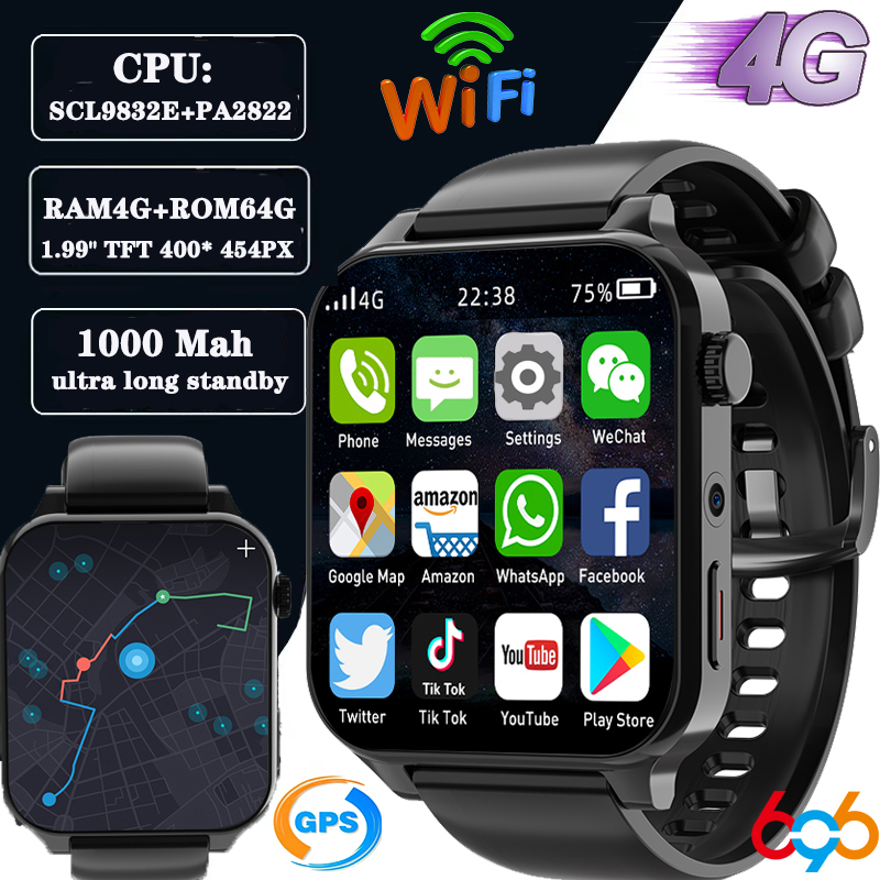2023 RAM 4GB ROM 64GB 1.99 Inc - Smartwatch Instagram 评论和价格
