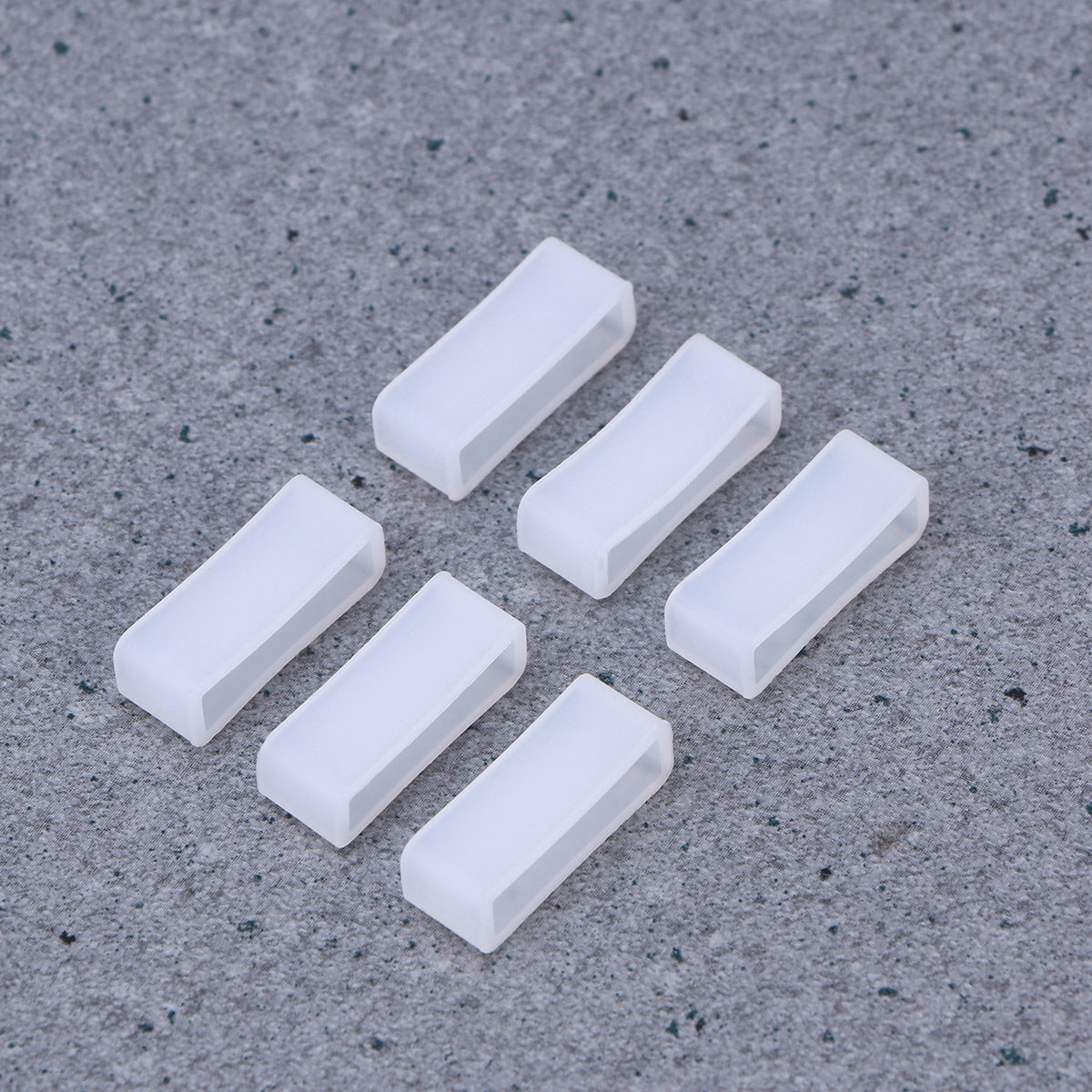 6Pcs Silicone Watch Band Strap - Smartwatch Straps & Accessories 评论和价格