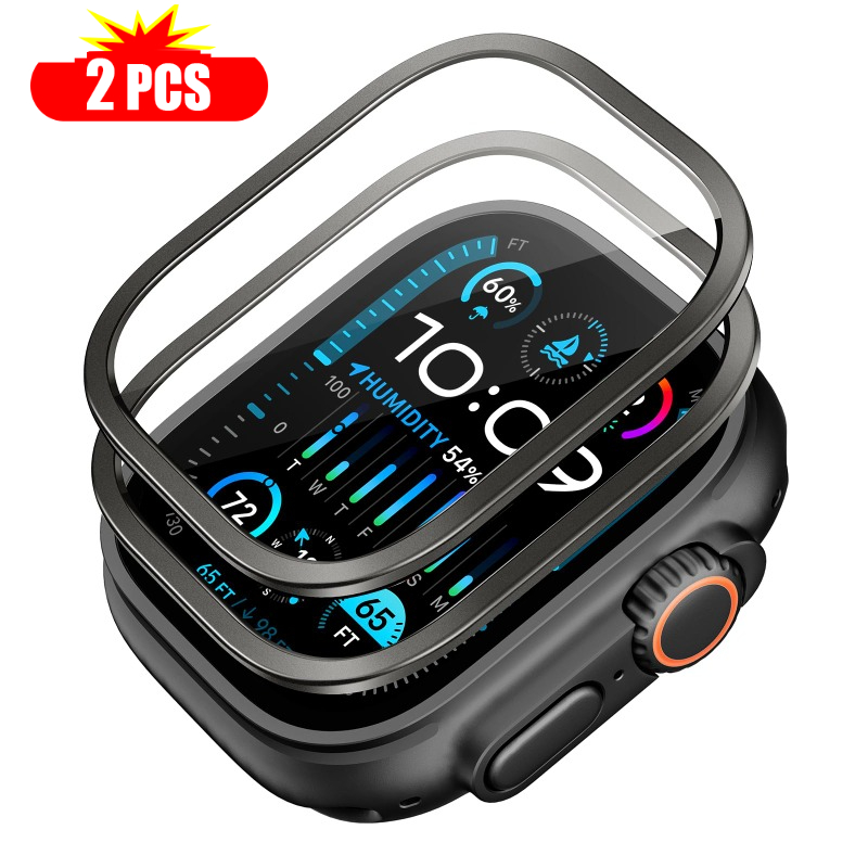 2pcs Tempered Glass for Apple  - Smartwatch Case 评论和价格